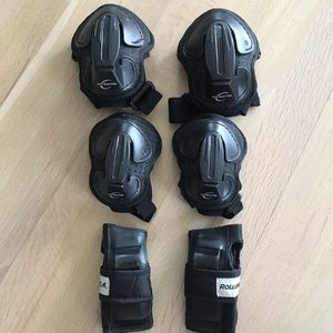 Rollerblad protective gear